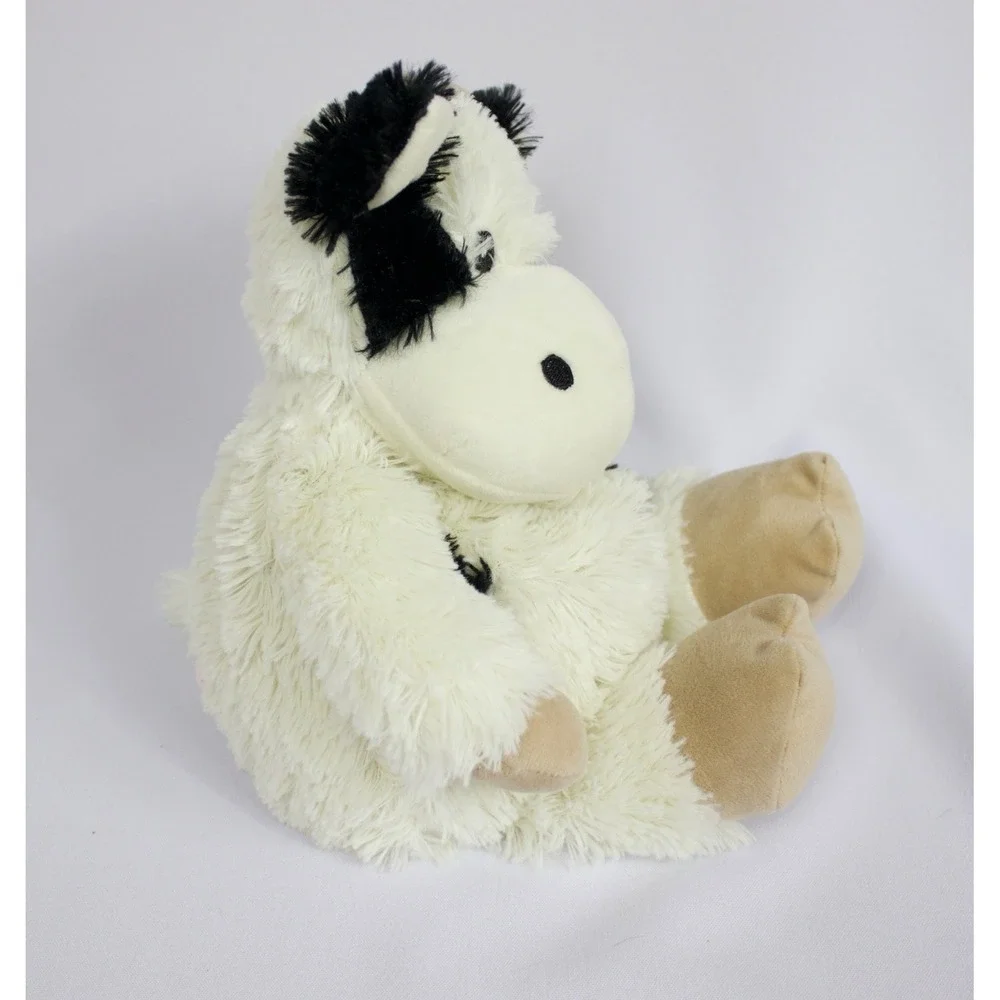 Warmies‎ Black and White Cow Microwavable Plush Stuffed Animal Stress Relief 13